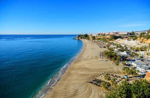 Apartamento A Estrenar En Primera Linea De Playa Torrox Bagian luar foto